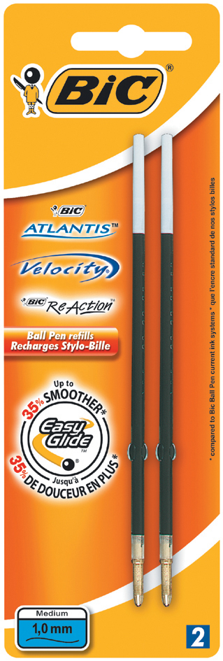 BIC Druckkugelschreiber Atlantis Soft 1.0, schwarz