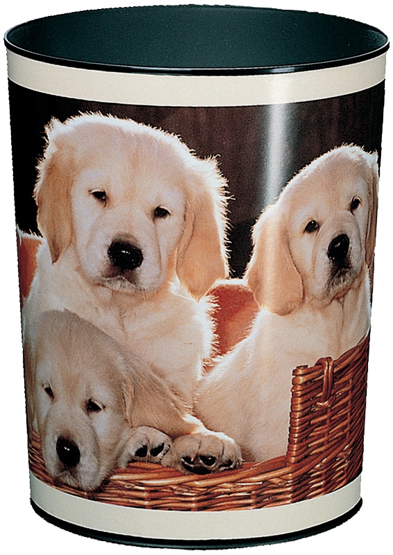 26551589326cde6458 Läufer Papierkorb ´Hunde´