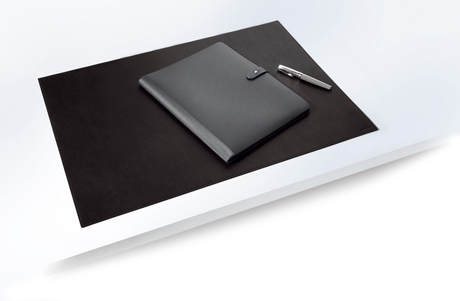 7305_01_APP_A DURABLE Schreibunterlage LEDER, 650 x 450 mm, schwarz