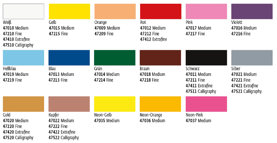 KREUL Lackmarker `Gloss Paint Marker`, fine, hellblau