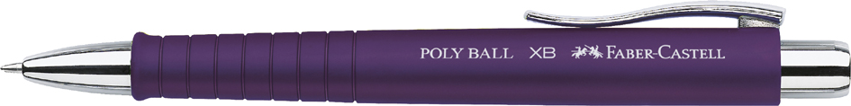 241137ZzyHO4qfKlTSa FABER-CASTELL Druckkugelschreiber POLY BALL XB, rosé