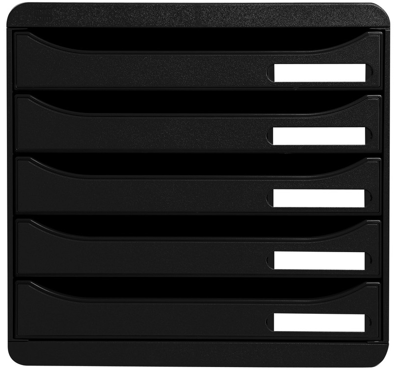 309714D2RFvHLN7x00VW EXACOMPTA Schubladenbox BIG-BOX PLUS, 5 Schübe, mandarine