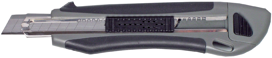 77409845893453144f9c MAUL Cutter Profi, 18 mm, mit 2 Ersatzklingen, Softgrip