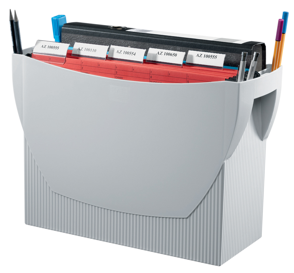 1900_11_gefuellt589368f9c8a19 HAN Hängeregistratur-Box SWING, Kunststoff, schwarz