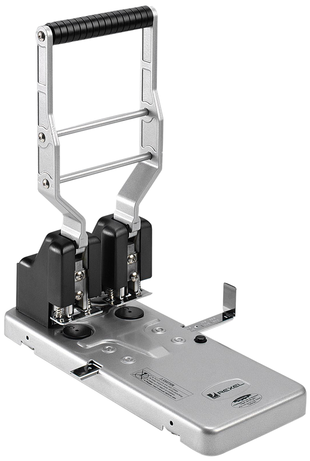 2101234 Rexel Registraturlocher HD2150, schwarz/silber