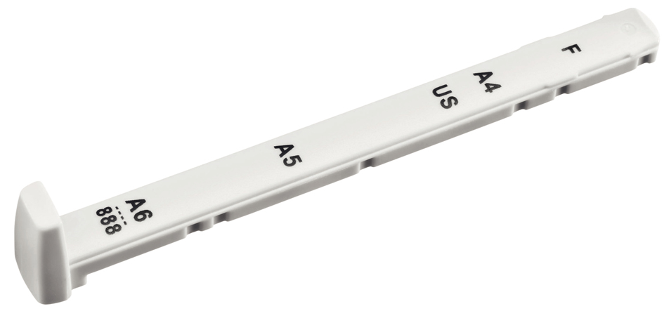 17270085 LEITZ Anschlagschiene Nexxt für Locher Nexxt, hellgrau