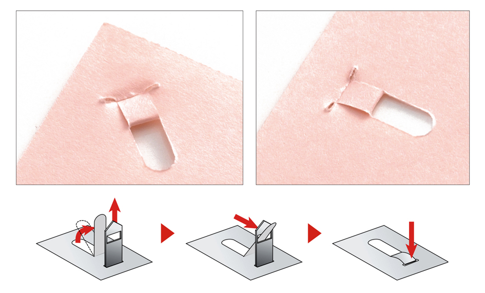 31145_SFSusageI58931f6304ae4 PLUS JAPAN Heftgerät SL-106AB klammerlos, grün