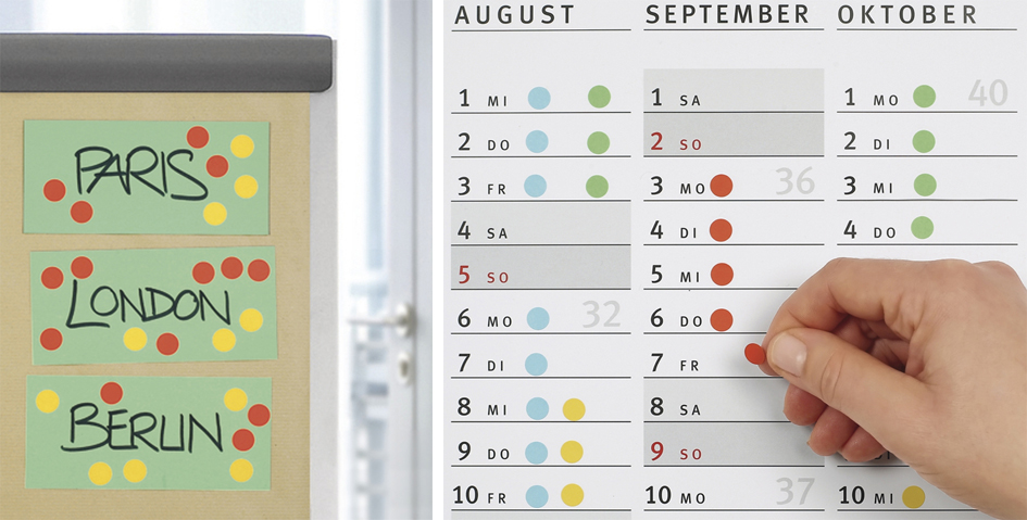 Vielzwe_Markier_Anwend58934c2917549 HERMA Markierungspunkte, Durchmesser: 19 mm, blau