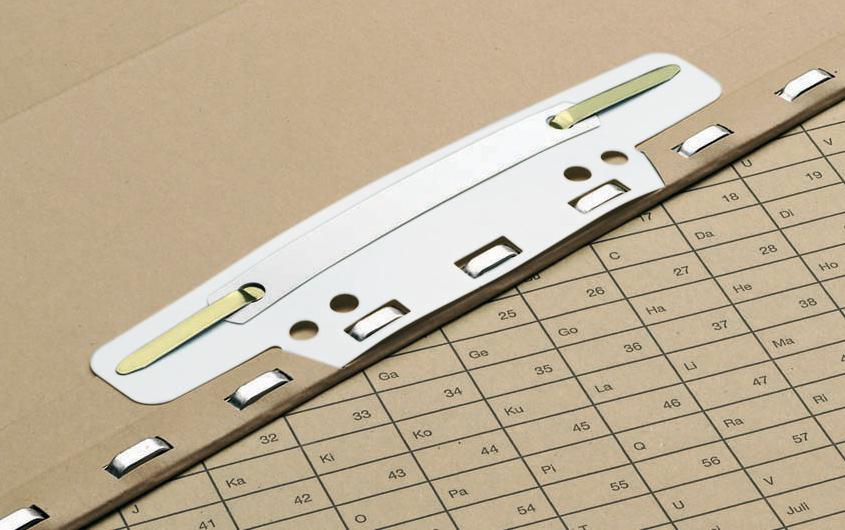 1005519059 ELBA Einhängeheftstreifen für Registraturen, aus PVC, weiß