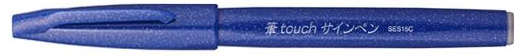 SES15-C589327cbe181a PentelArts Faserschreiber Sign Pen SES15, blau