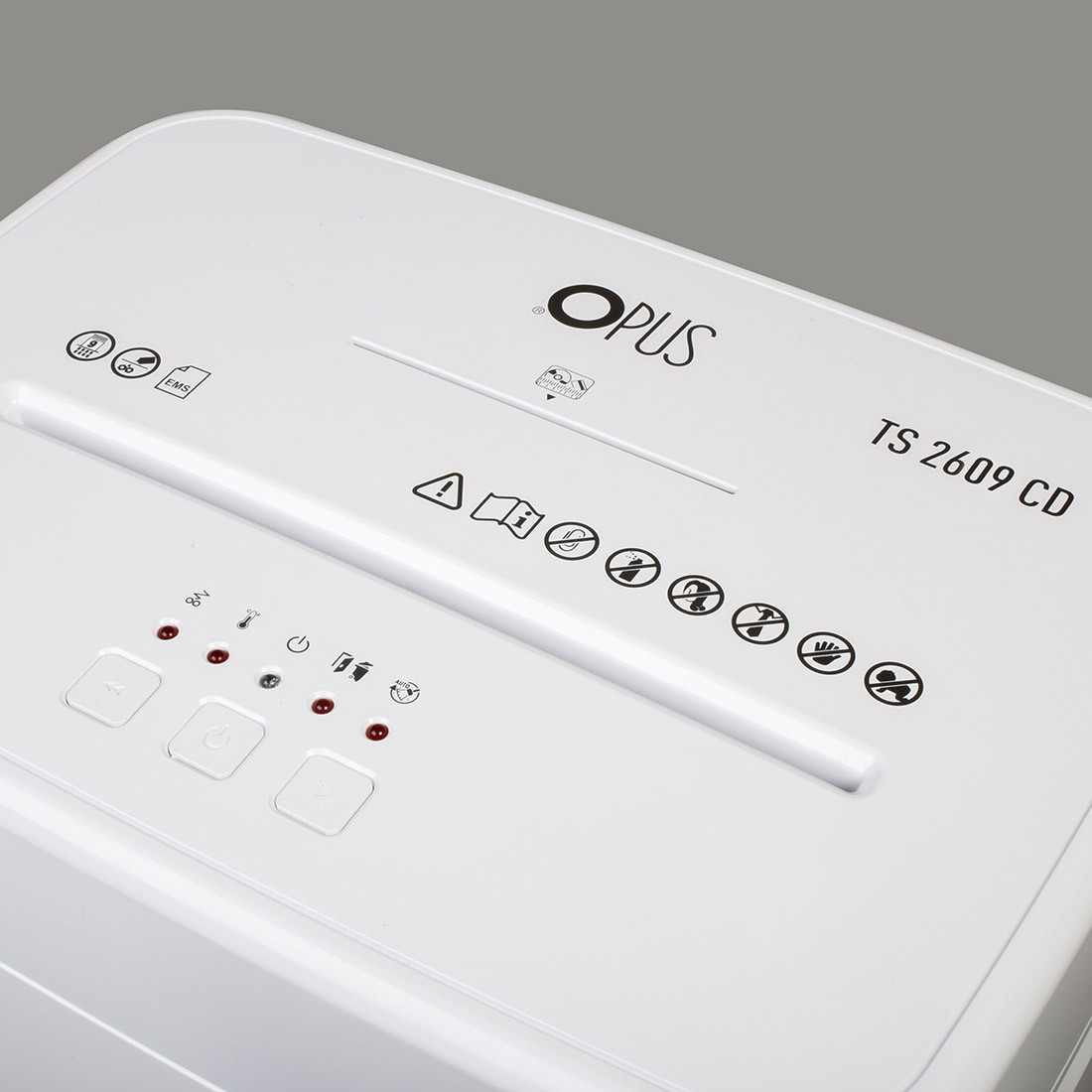 TS 2609 CD - Aktenvernichter Sicherheitsstufe P-5 / Tx-2 / Ex-2 / O-1 / F-2 TS 2609 CD - Aktenvernichter Sicherheitsstufe P-5 / Tx-2 / Ex-2 / O-1 / F-2