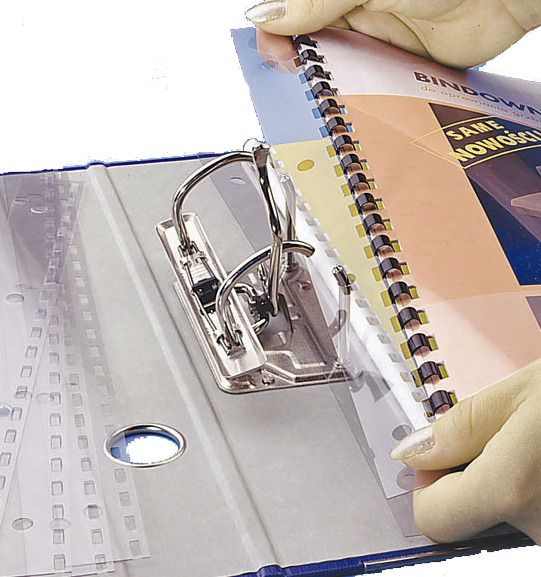 Abheftstreifen A4 transparent - US-Teilung / 21 Löcher Abheftstreifen A4 transparent - US-Teilung / 21 Löcher