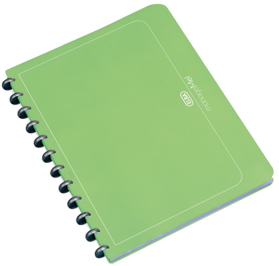 61421_2010 ELBA Ringmappe manageMe! vario-zipp, DIN A4, grasgrün