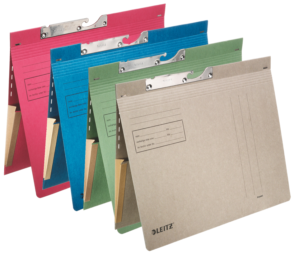 2011009958936036b5978 LEITZ Pendelhefter, mit Dehntasche, A4, blau