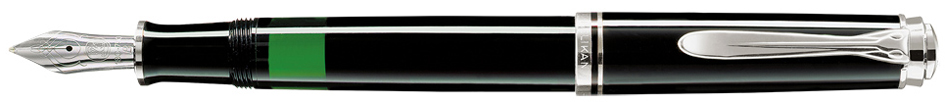 924993 Pelikan Füllhalter ´Souverän 405´, schwarz/silber