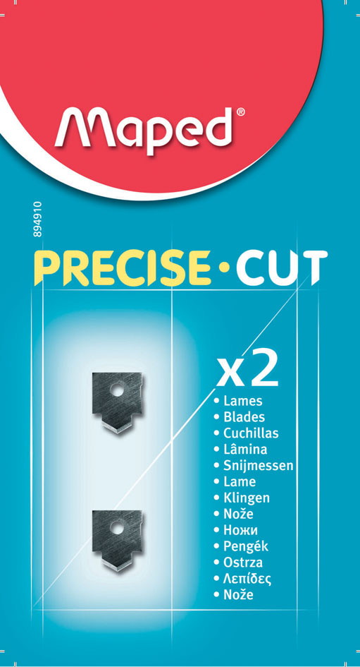 894910_pa_cb58936e7570de9 Maped Ersatz-Klingen für Rollen-Schneidemaschine Precise Cut