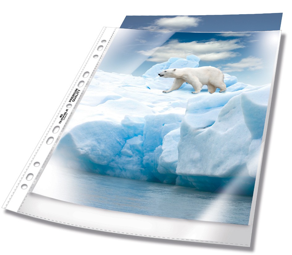 2682_19_GEN_A589377034f401 DURABLE PREMIUM Prospekthülle, DIN A4, PP, transparent