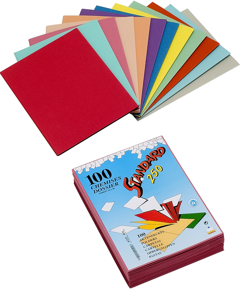 400 EXACOMPTA Aktendeckel FOREVER 250, DIN A4, chamois