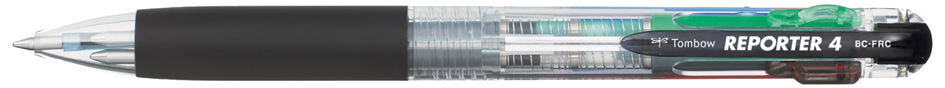 BCFRC2058931ef2ce708 TOMBOW Druckkugelschreiber ´REPORTER 4´, blau-transluzent