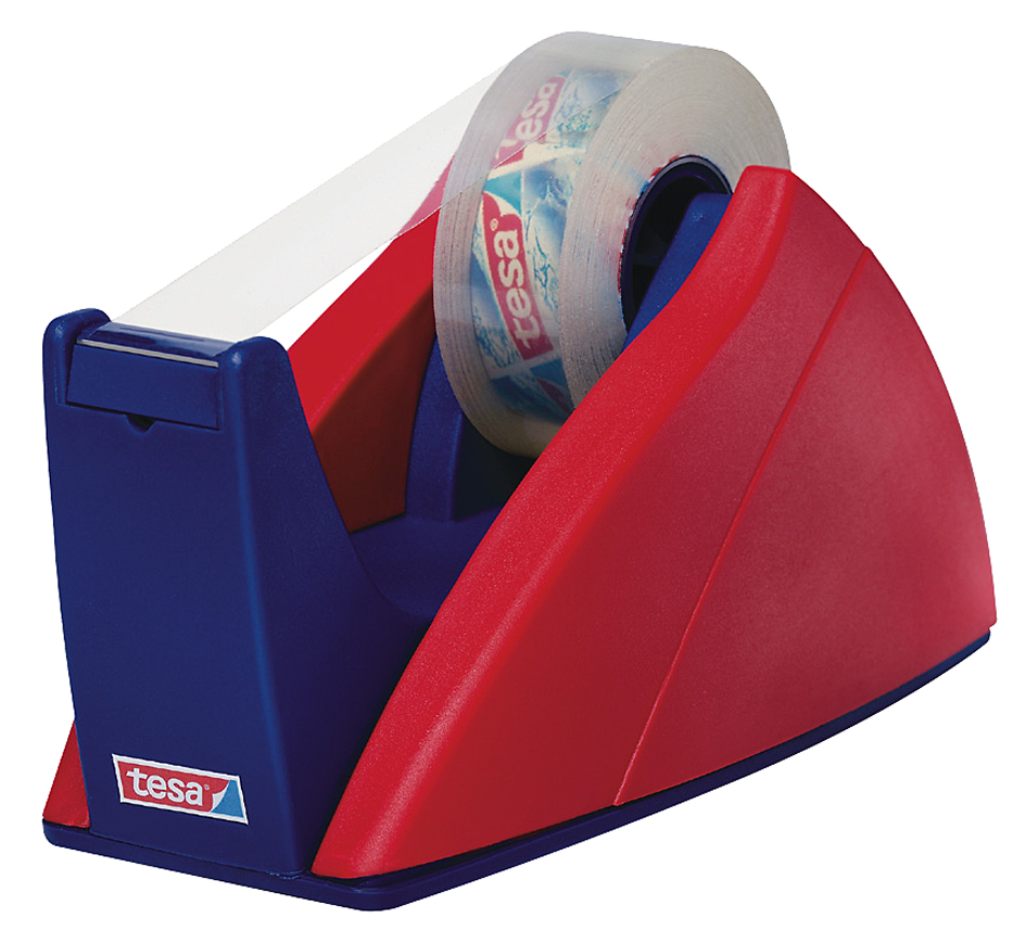 57421589371afc5294 tesa Tischabroller Easy Cut, schwarz, unbestückt
