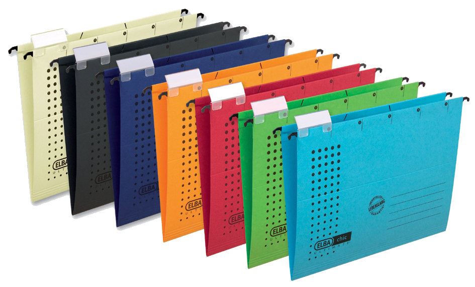85740 ELBA Hängemappe chic ULTIMATE, DIN A4, anthrazit