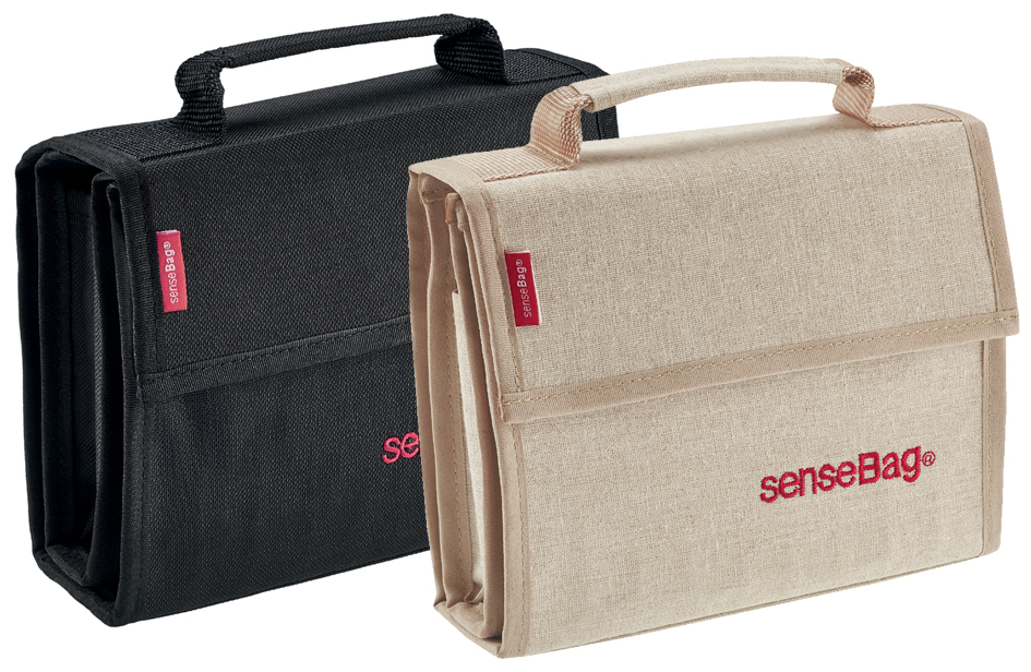 76012036_2 transotype Wallet ´senseBag´, für 36 Stifte, schwarz