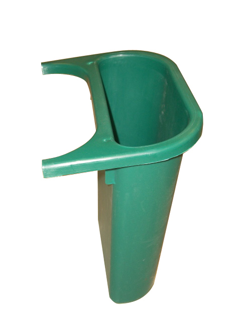 Rubbermaid Zusatzbehälter für Papierkorb, schwarz