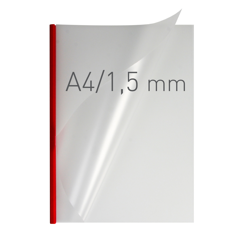 fac83d97a94b33630c0998052515755c EasyCOVER A4 - PVC matt - 1,5 mm - rot - rot