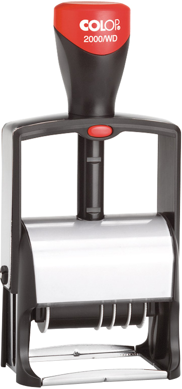2000-WD__122482589348f0514c5 COLOP Stativ-Wortbandstempel ´Classic Line 2000/WD´mit Datum