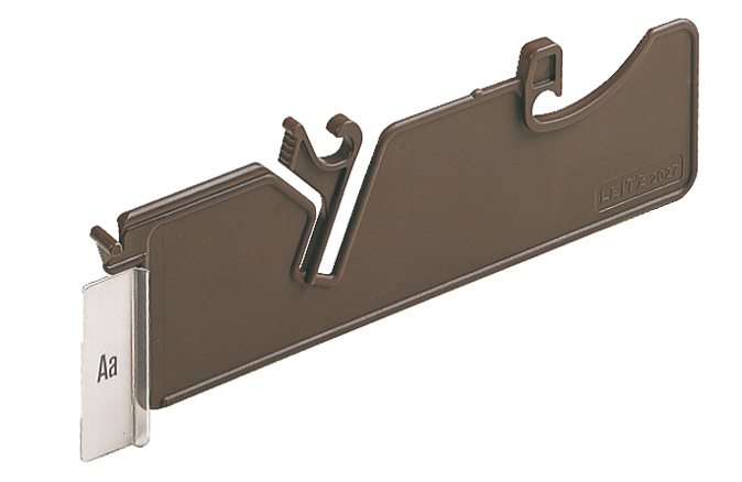 2027_vorstehend LEITZ Pendelleitkarte, für Pendelregistratur DIN A4, braun,