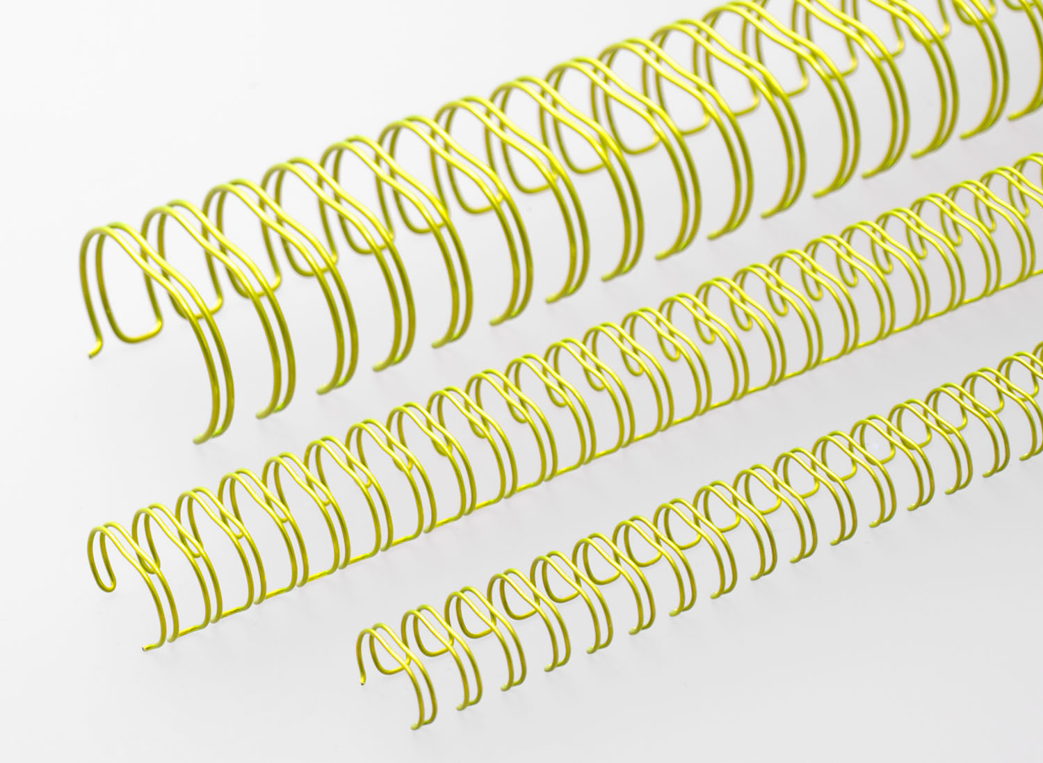 c81d15984b16da969ef475339ca8ba1e RENZ Drahtbinderücken, Teilung 3:1, 5.5 mm - gelb fluoreszierend