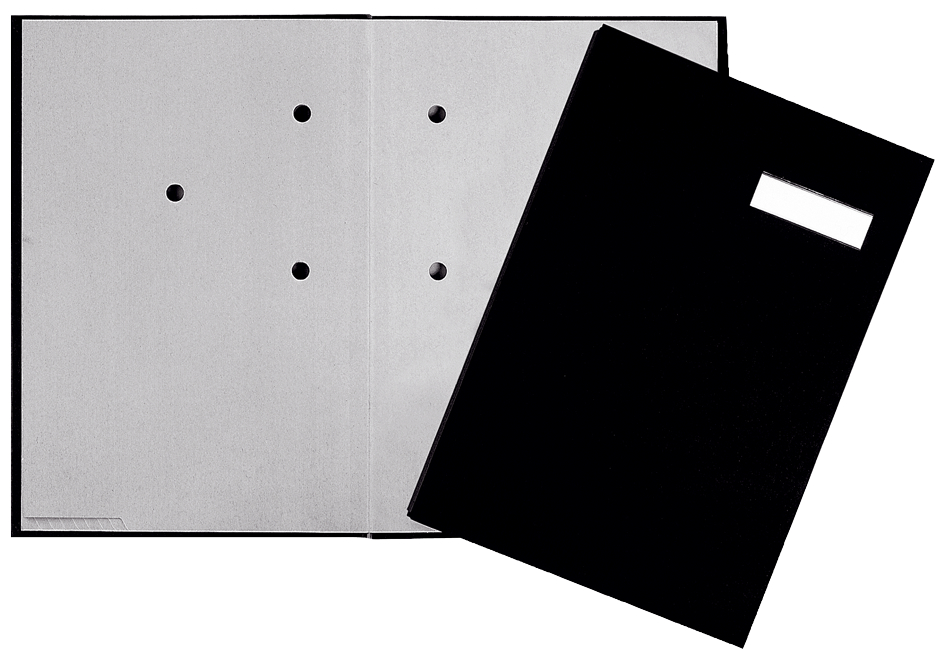 241915893467511fb0 PAGNA Unterschriftenmappe, DIN A4, 20 Fächer, schwarz