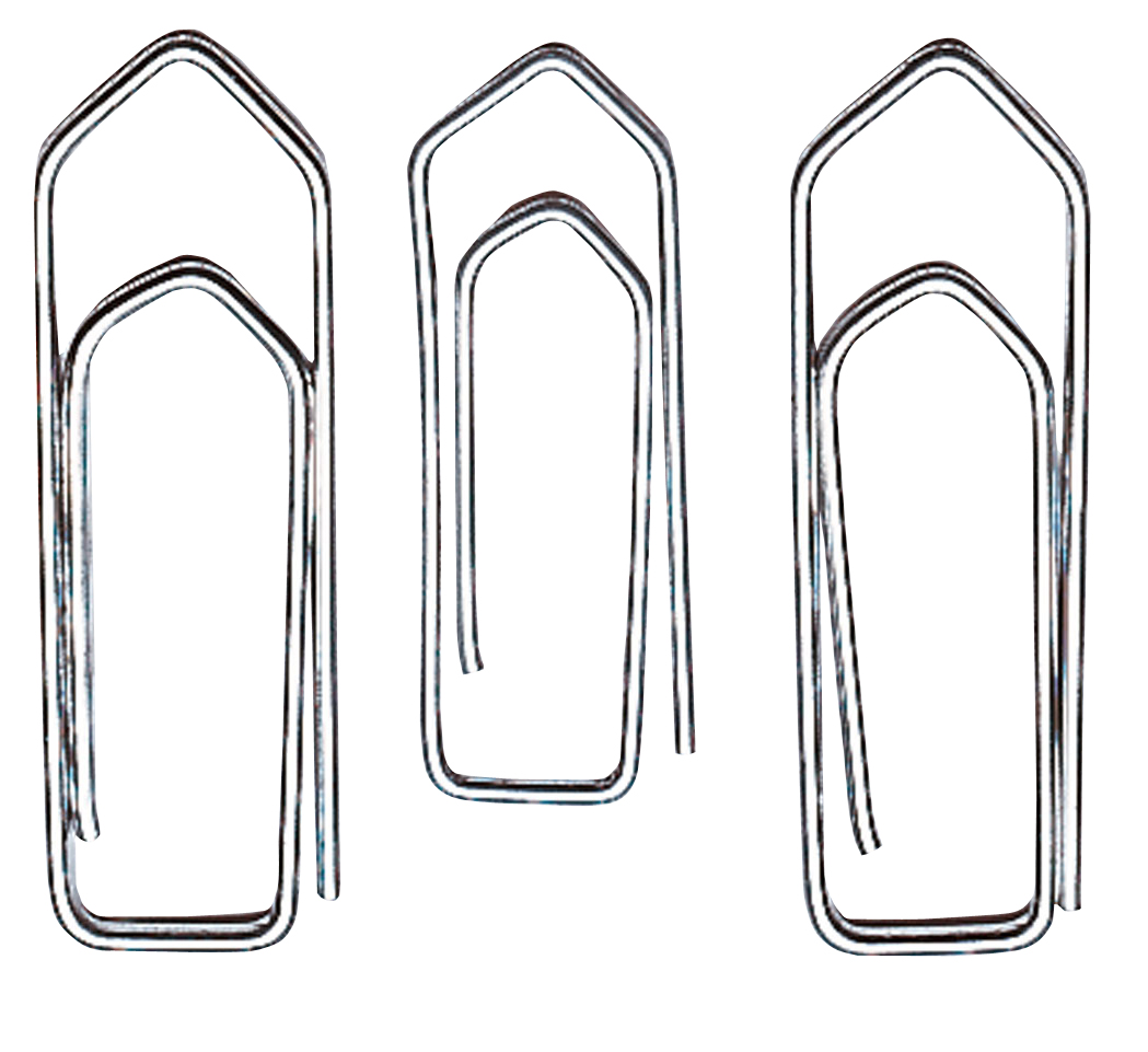 124-26100_frei589341bdeaa38 WEDO Büroklammern, glanzverzinkt, 32 mm, Großpackung