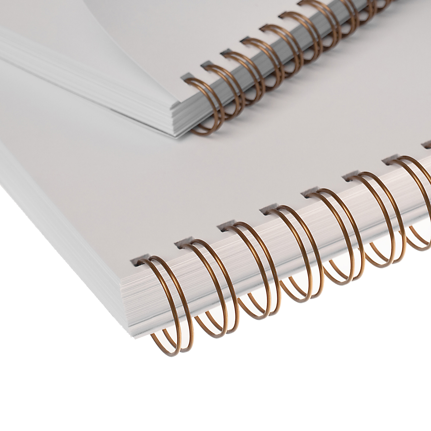 RENZ Drahtbinderücken, Teilung 3:1, 14.3 mm - DIN A5 - bronze RENZ Drahtbinderücken, Teilung 3:1, 14.3 mm - DIN A5 - bronze