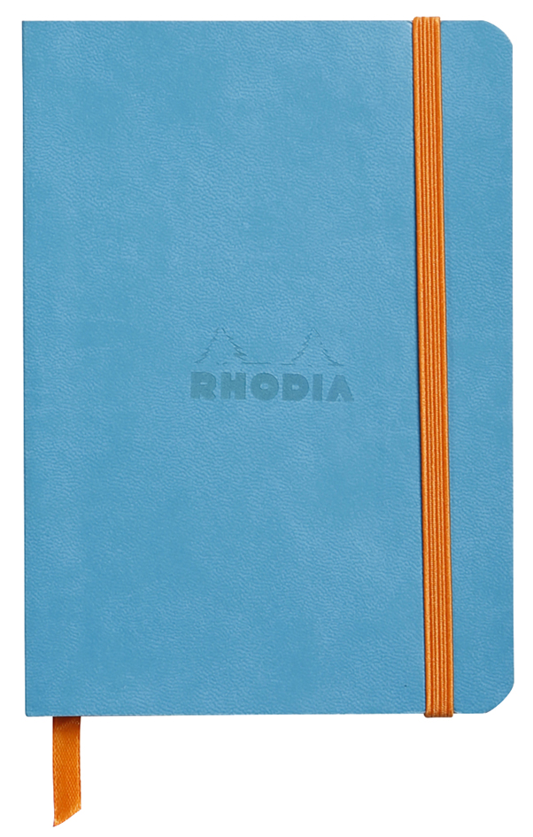 117307C589c5ae562e09 RHODIA Notizbuch RHODIARAMA, DIN A6, liniert, schwarz