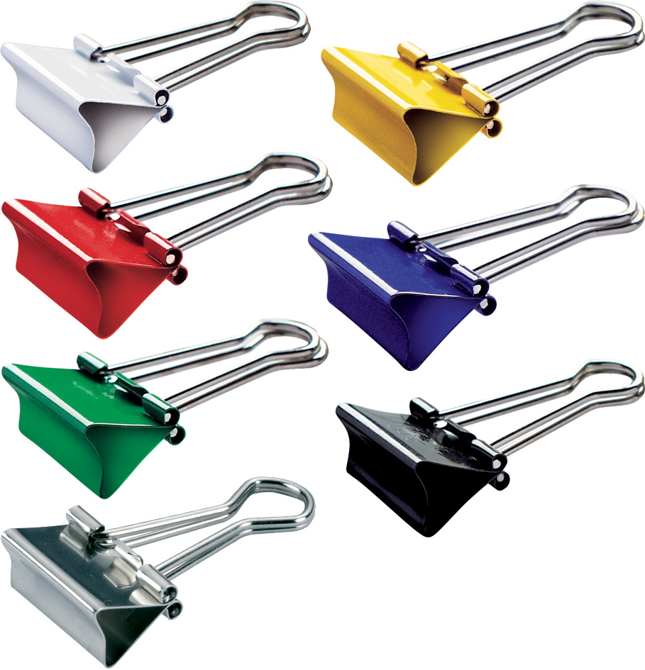 21419-Farben5893446c711be MAUL Foldback-Klammer, sortiert, (B)25 mm, Klemmweite: 9 mm