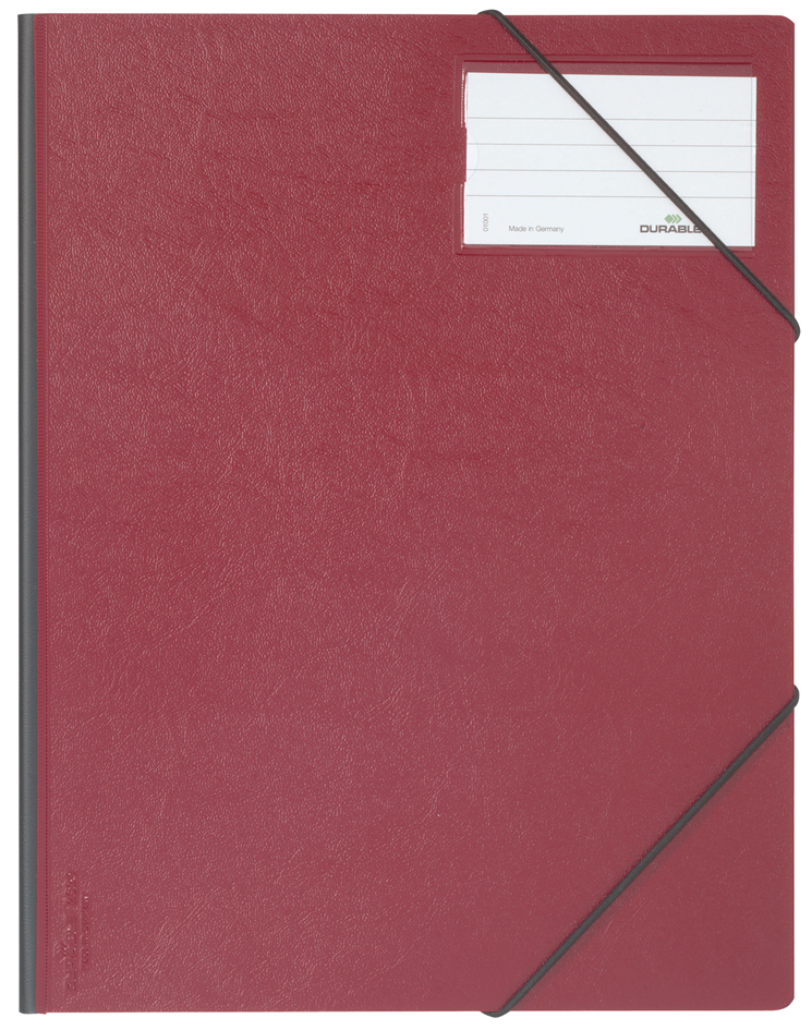 2320_03_GEN_A589375d4cee32 DURABLE Eckspanner Premium, DIN A4, Hartfolie, rot