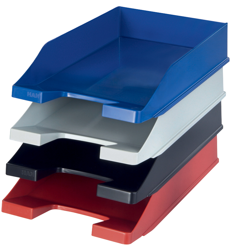 HAN Briefablage KLASSIK, DIN A4, Polystyrol, blau