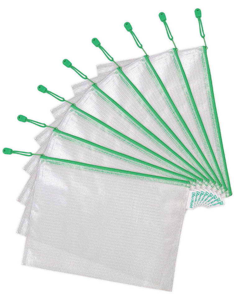509005_a4vert58939efbb57e8 tarifold Reißverschlusstasche ZIPPER, DIN A4, PVC, grün