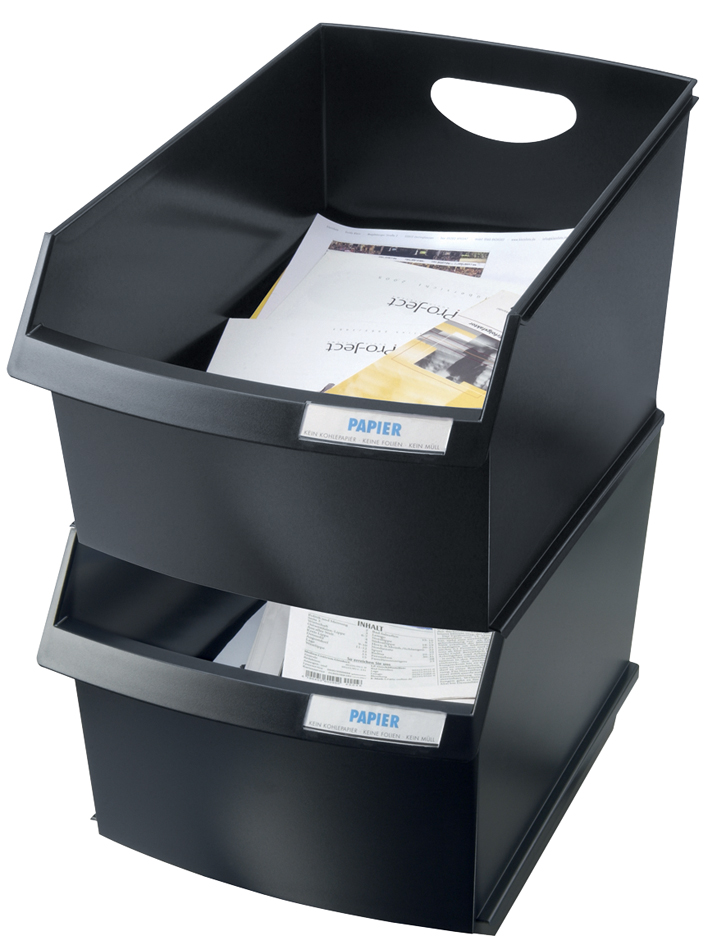 1849_13_2er58936a2e32a6a HAN Papierkorb LOGO DRIVE, 25 Liter, eckig, schwarz