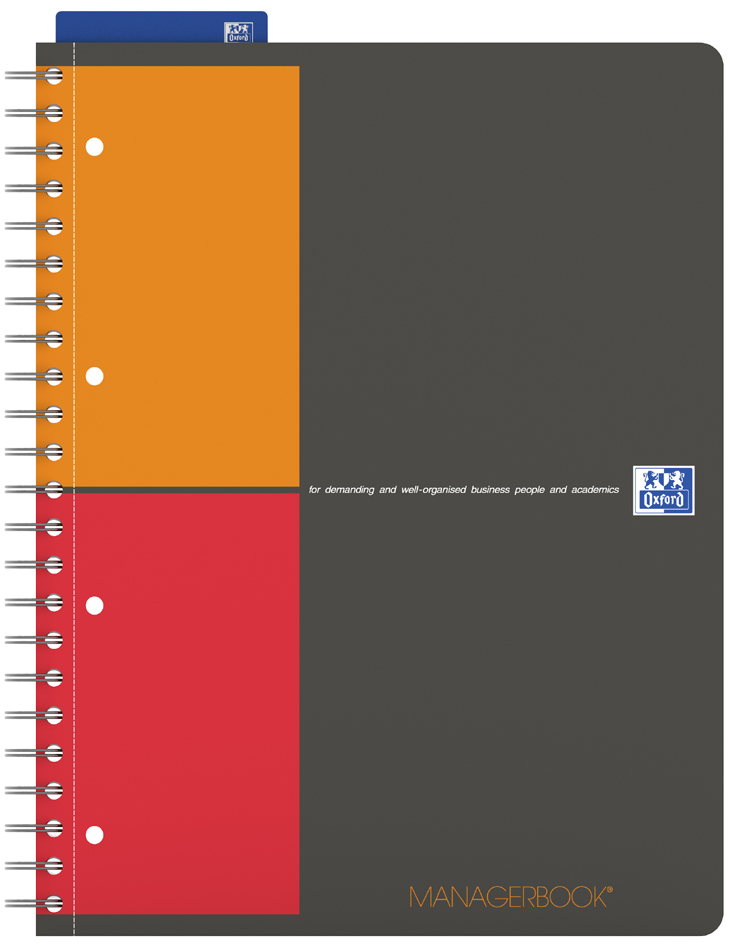 400010756 Oxford International Collegeblock ´MANAGERBOOK´, DIN A4+