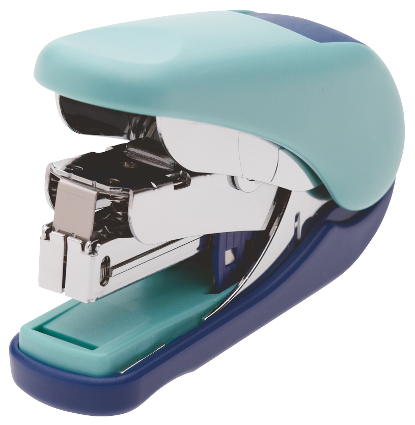 30591 PLUS JAPAN Flachheftgerät ST-010 V, blau