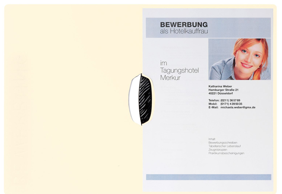 22007_09_web589345be221fd PAGNA Bewerbungsmappe ´Swing´, DIN A4, aus Karton, beige