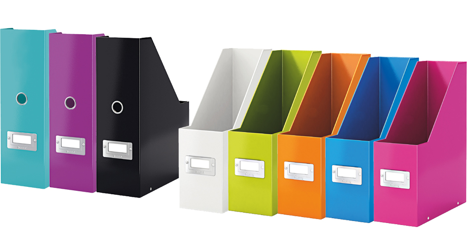 60470095_v2 LEITZ Stehsammler Click & Store WOW, A4, Hartpappe, weiß