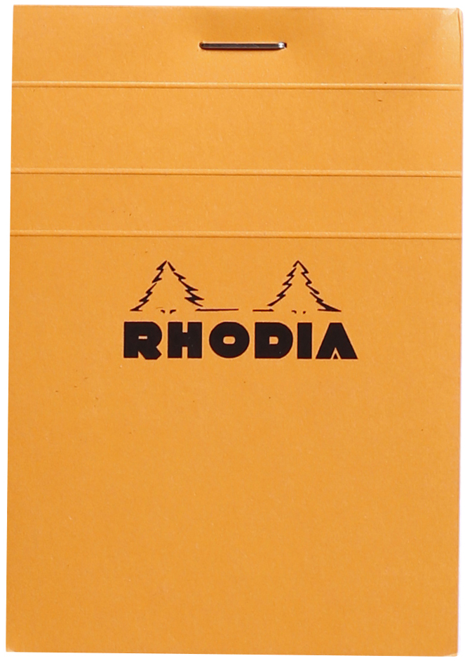 11200C_fac58935f6510efb RHODIA Notizblock No. 11, DIN A7, kariert, orange