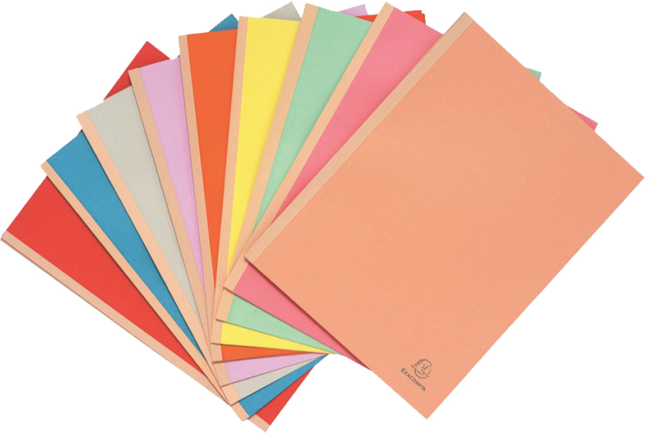 770002E_48ldKJlVADPZ4R EXACOMPTA Aktendeckel, aus Karton, 320 g/qm, farbig sortiert