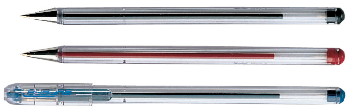 BK77-ABC589c5a9a298b7 Pentel Kugelschreiber SUPERB BK77, rot