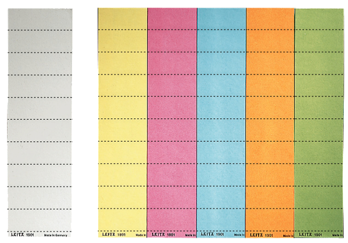 190158935fdd563c5 LEITZ Blanko-Beschriftungsschildchen, (B)60 x (H)21 mm, grün