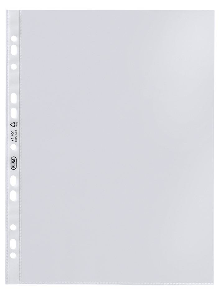 71451 ELBA Prospekthülle Economy, DIN A4, PP, 0,06 mm, glasklar