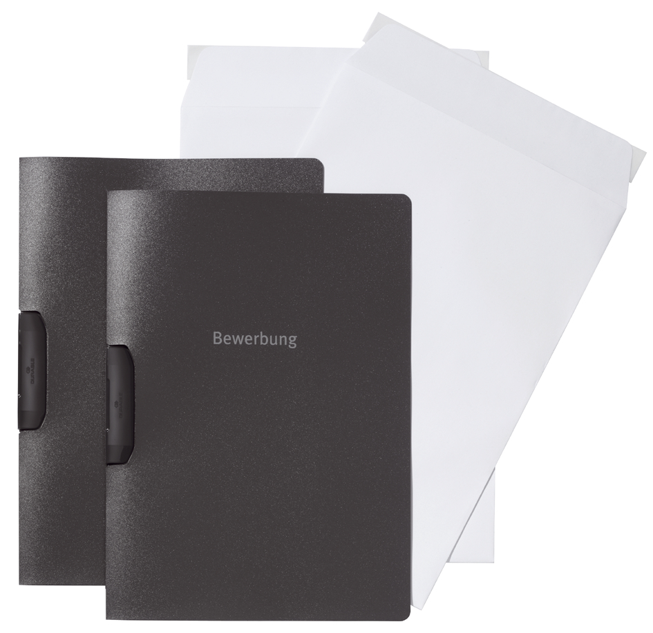 99910739258937447124c2 DURABLE Bewerbungs-Set DURASWING JOB, DIN A4, anthrazit